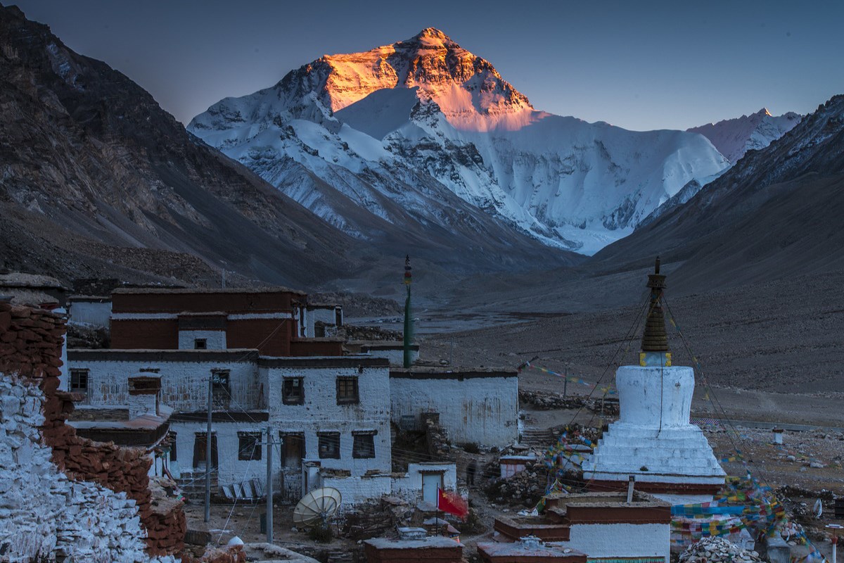 Rongbuk and Everest