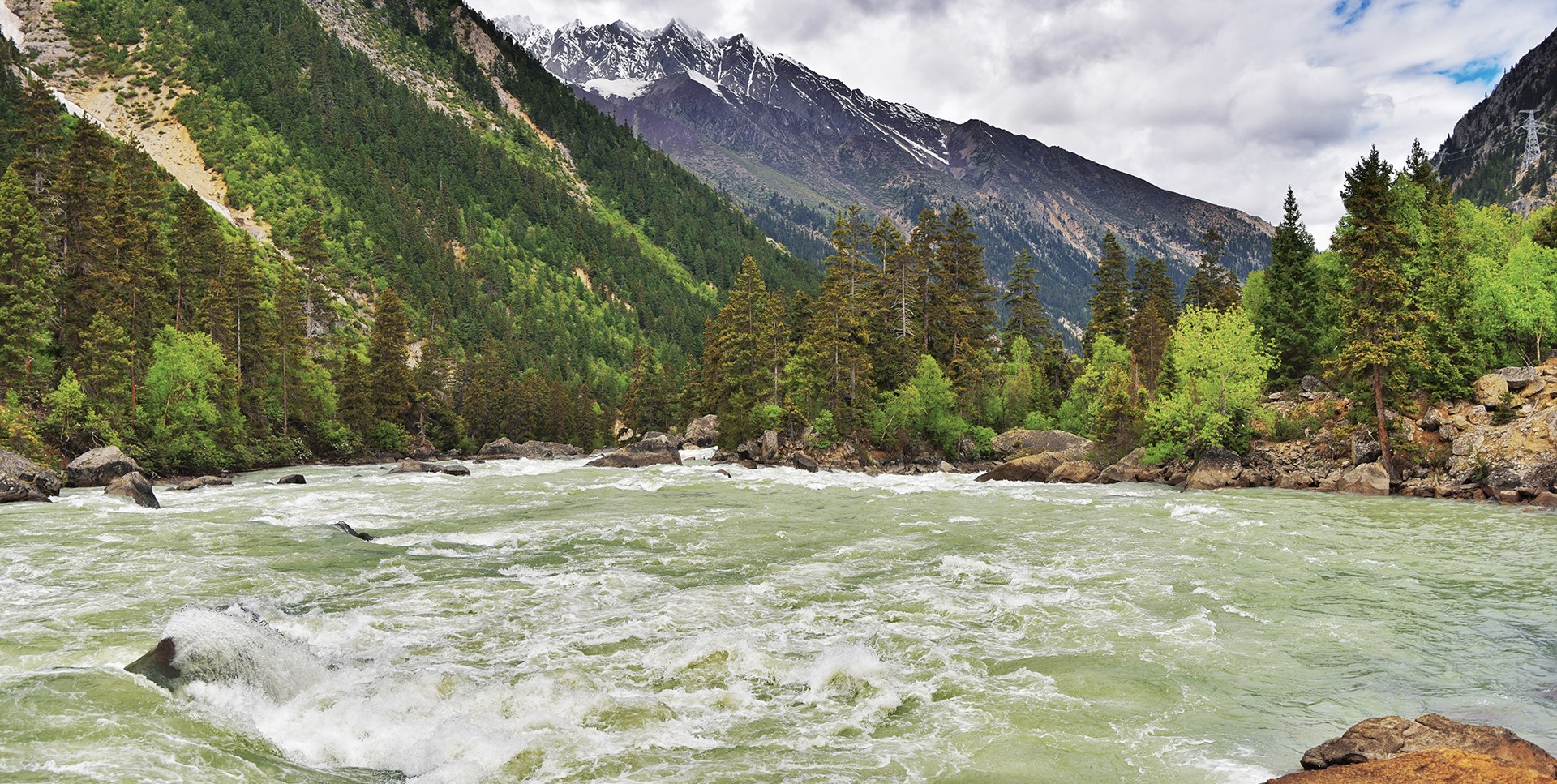 Rivière de Parlung Tsangpo