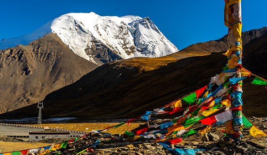 Glaciers au Tibet