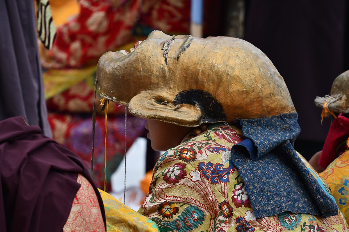 Mask Dance (Cham) Festival in Katok Monastery