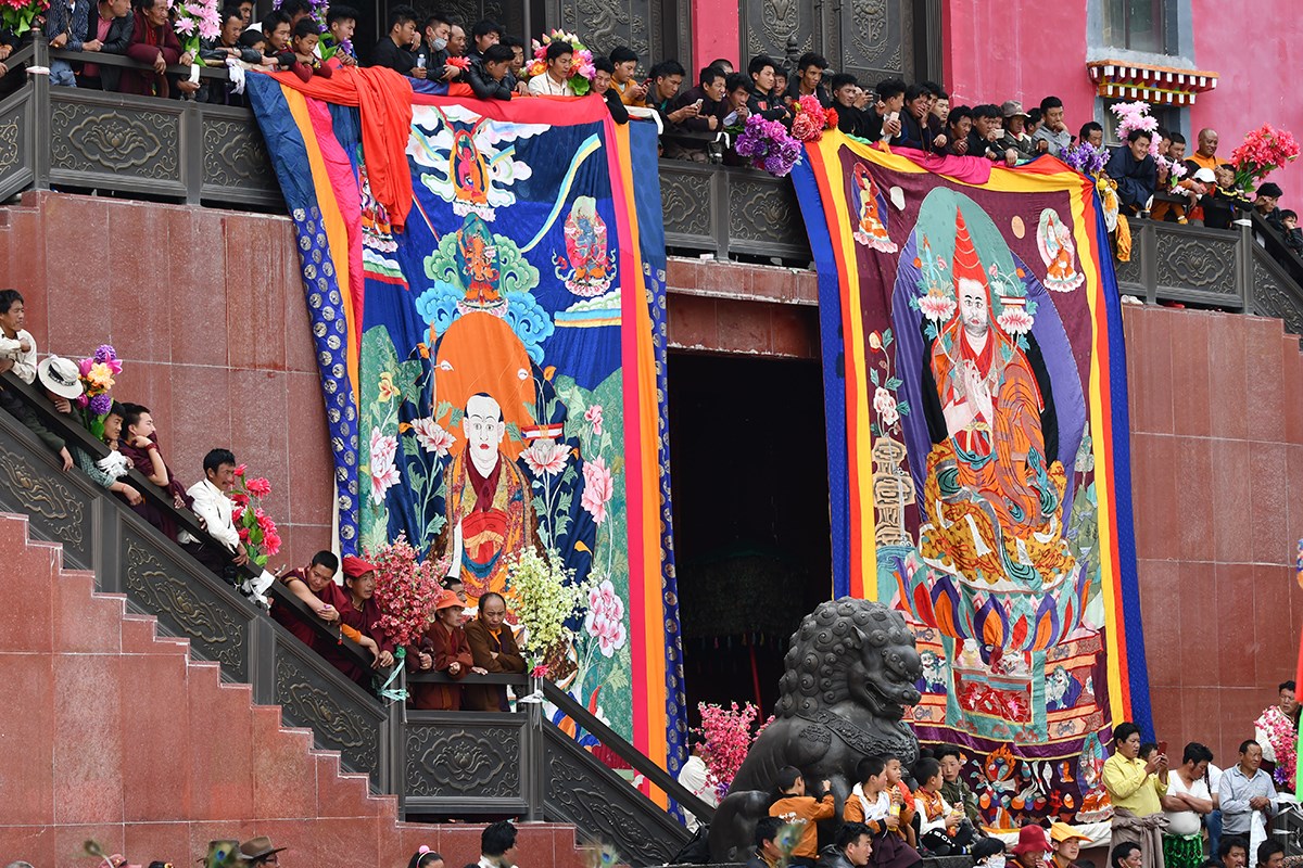Mask Dance (Cham) Festival in Katok Monastery