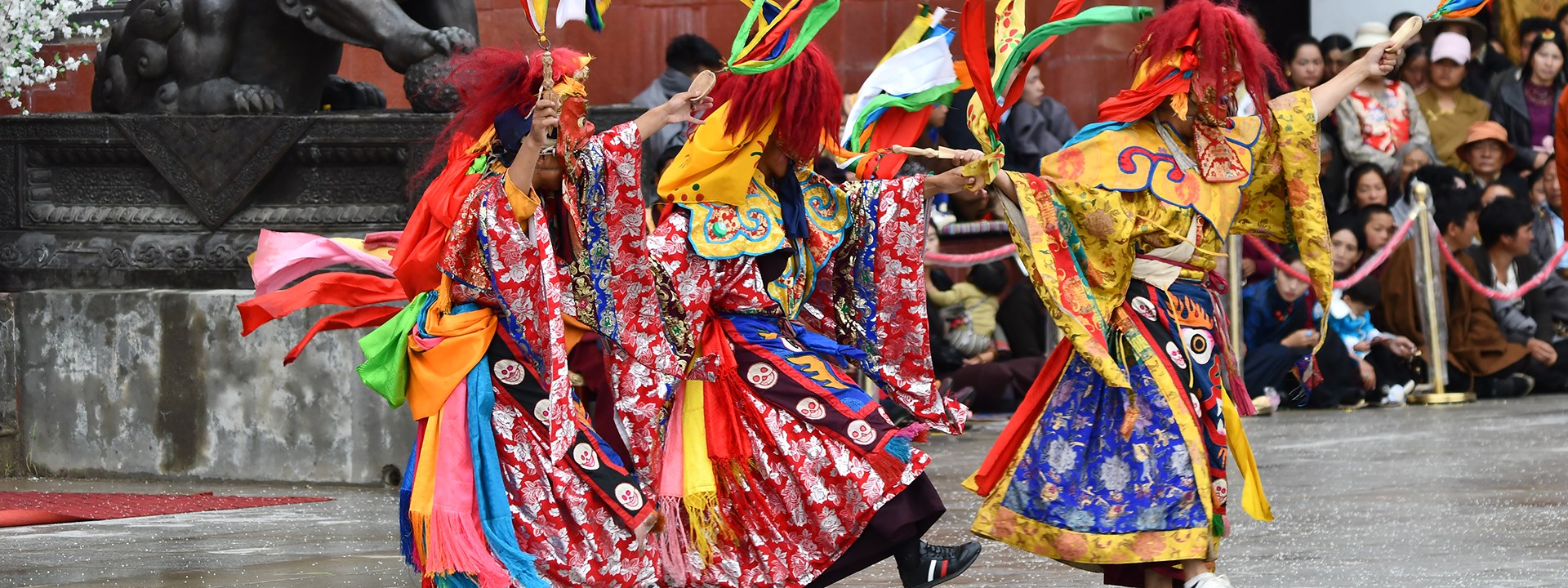 Fête de Danse de Masque (Cham) au Monastère de Kathok