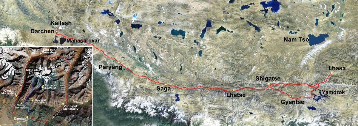 Trekking Autour du Mont Kailash au Tibet