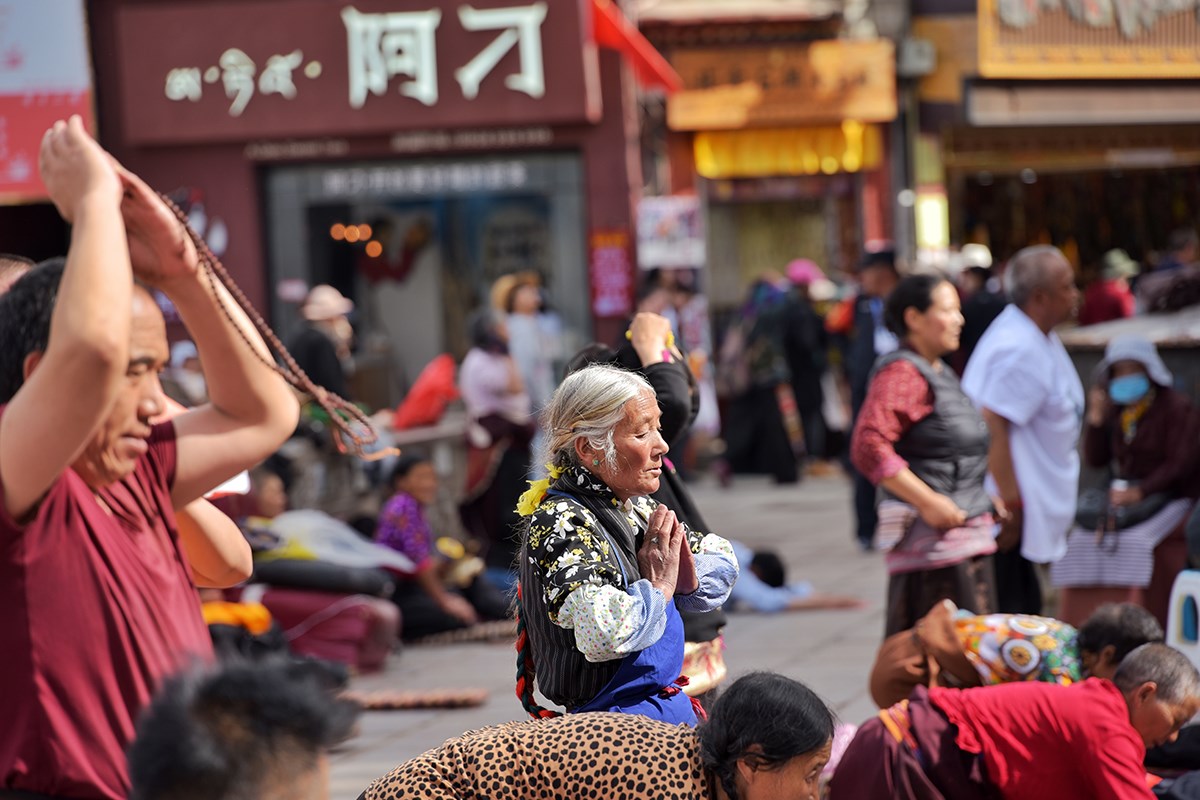 Barkhor Street | Photo par Liu Bin