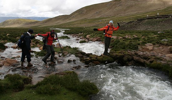 Trekking au Tibet de Tsupu vers Yangbajing