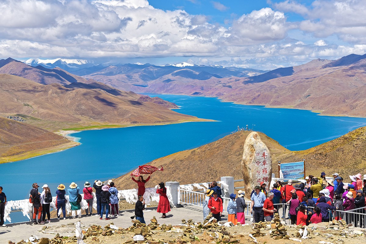 Yamdrok Lake | Photo par Liu Bin