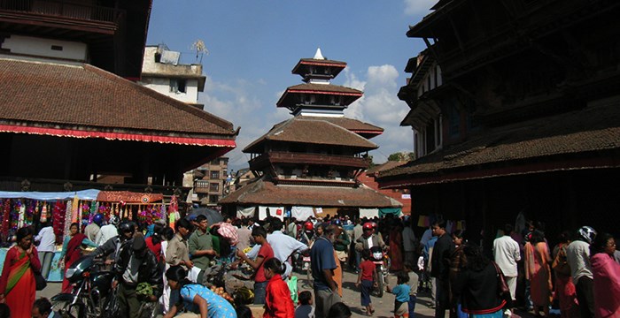 Markt in Kathmandu 