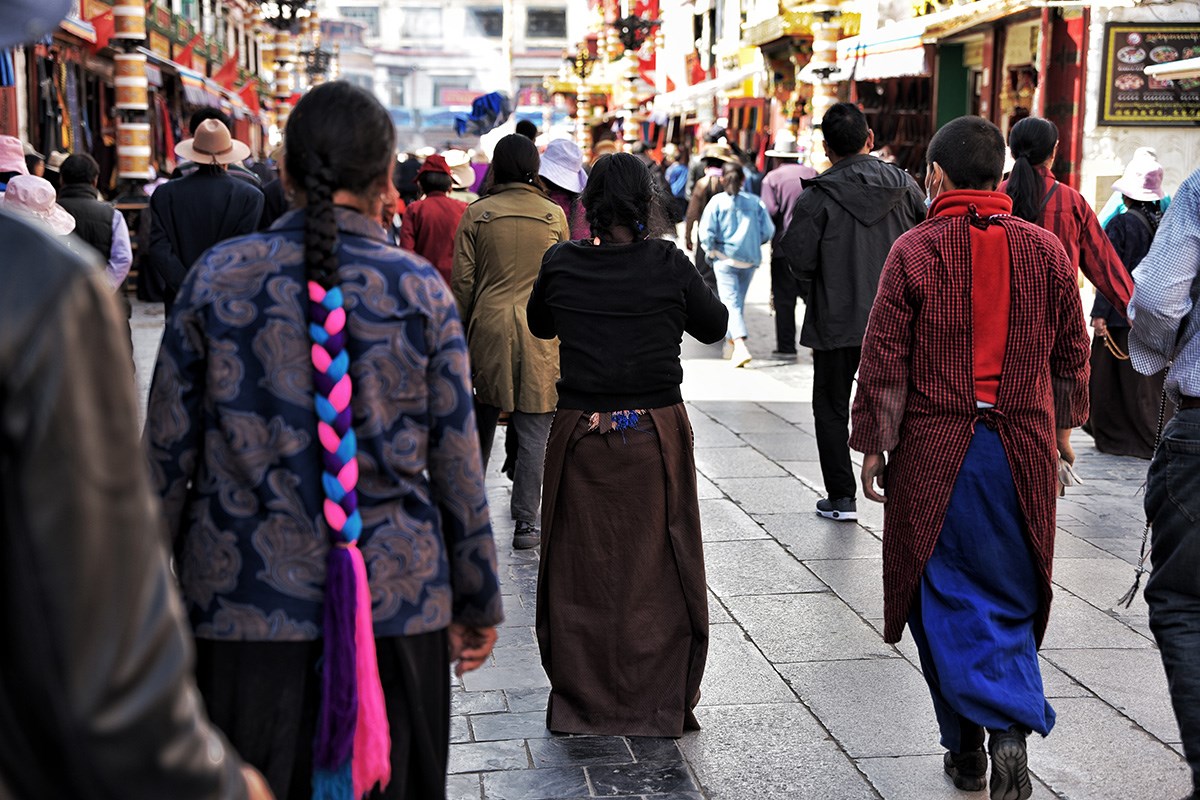 Barkhor Street | Photo par Liu Bin