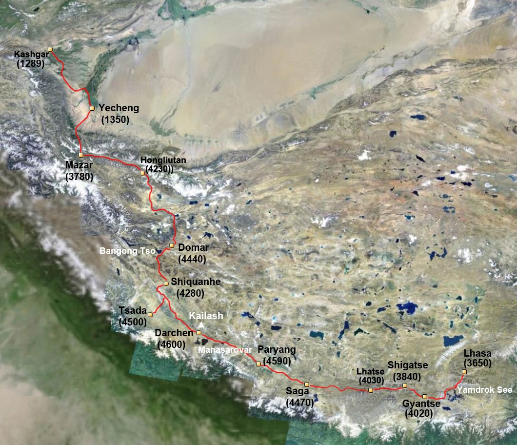 Voyage en Voiture du Tibet à Xinjiang