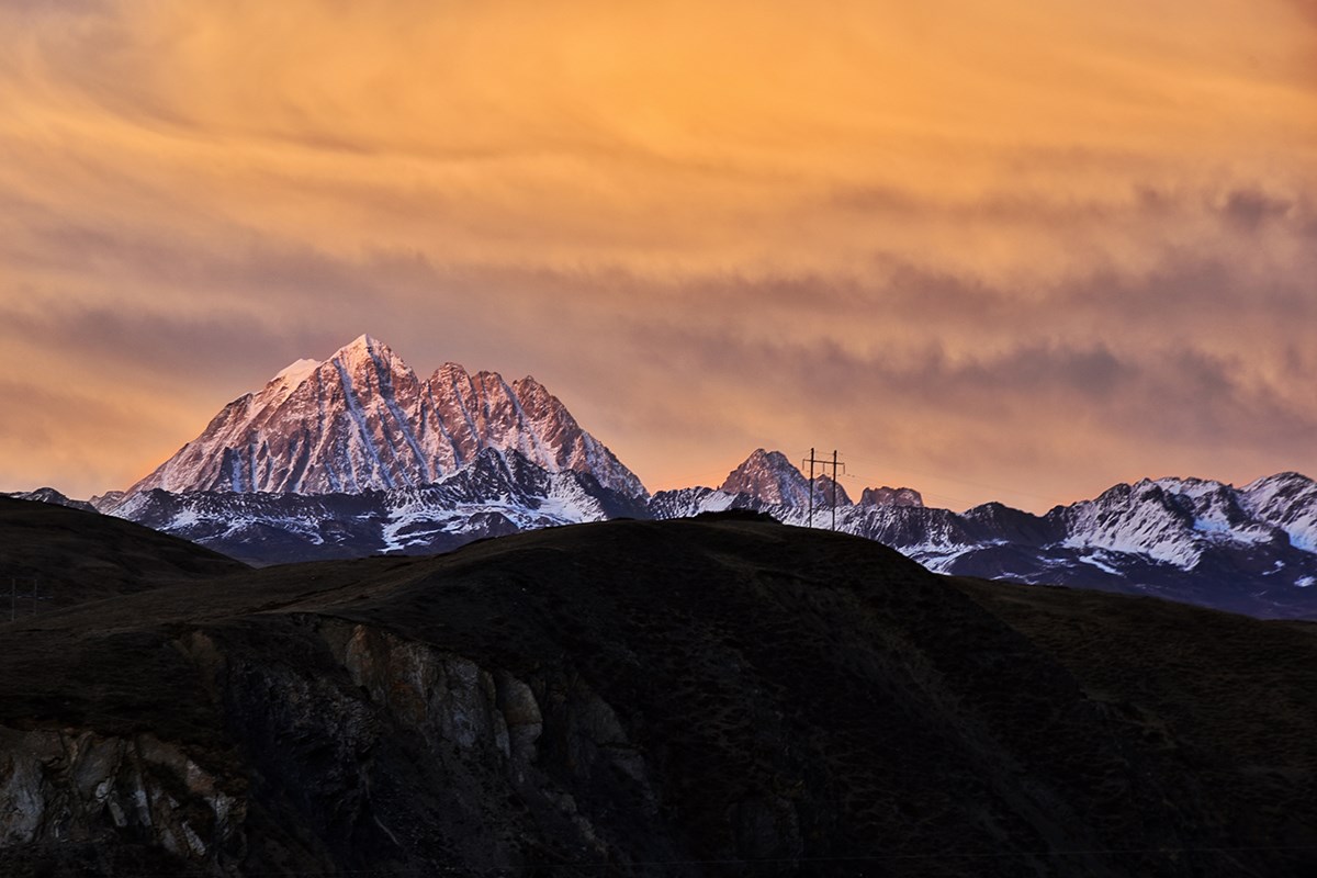 Sunset of Yala Mountain | Photo par Liu Bin