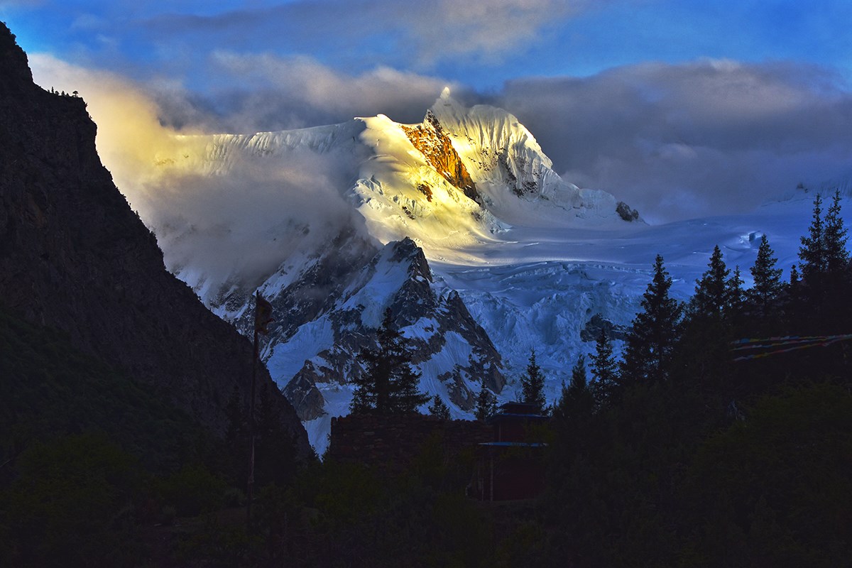 Midui Glacier | Photo par Liu Bin