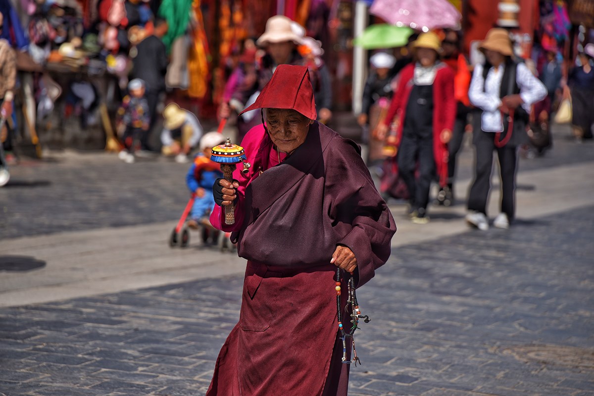 Barkhor Street | Photo par Liu Bin
