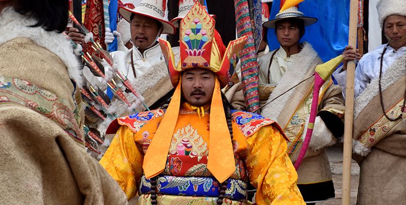 Jewelry Show at Xicang Monastery