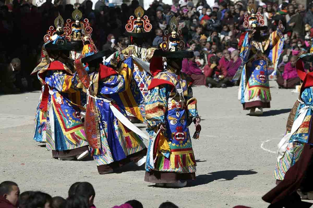Monlam Festvial (Losar) in Tongren 