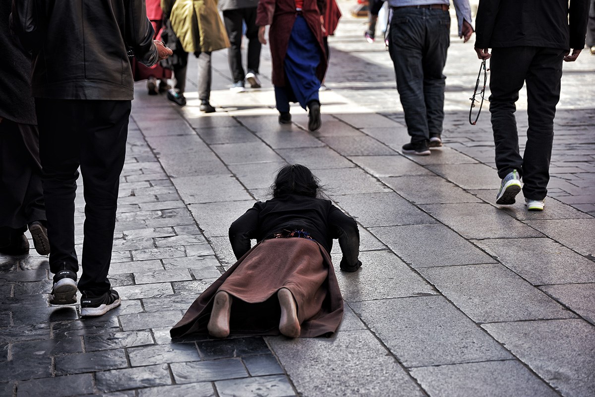 Barkhor Street | Photo par Liu Bin