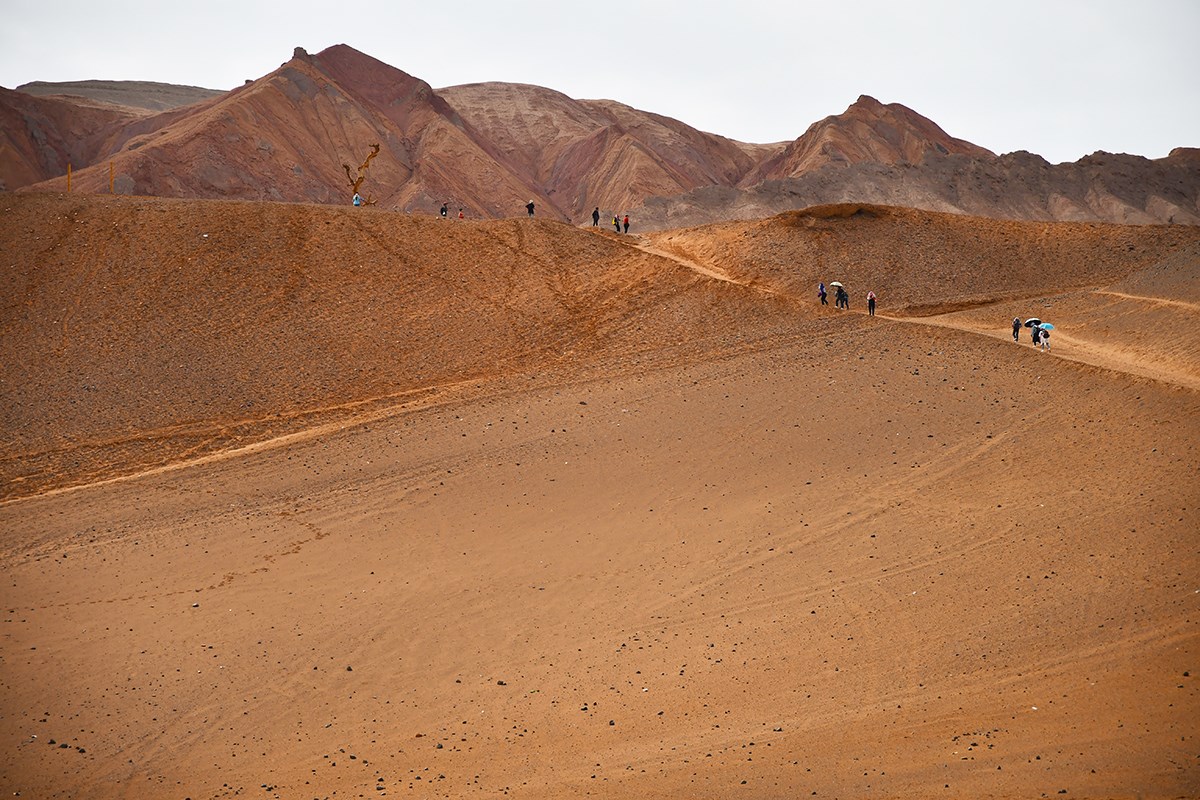 Flaming Mountains | Photo par Liu Bin