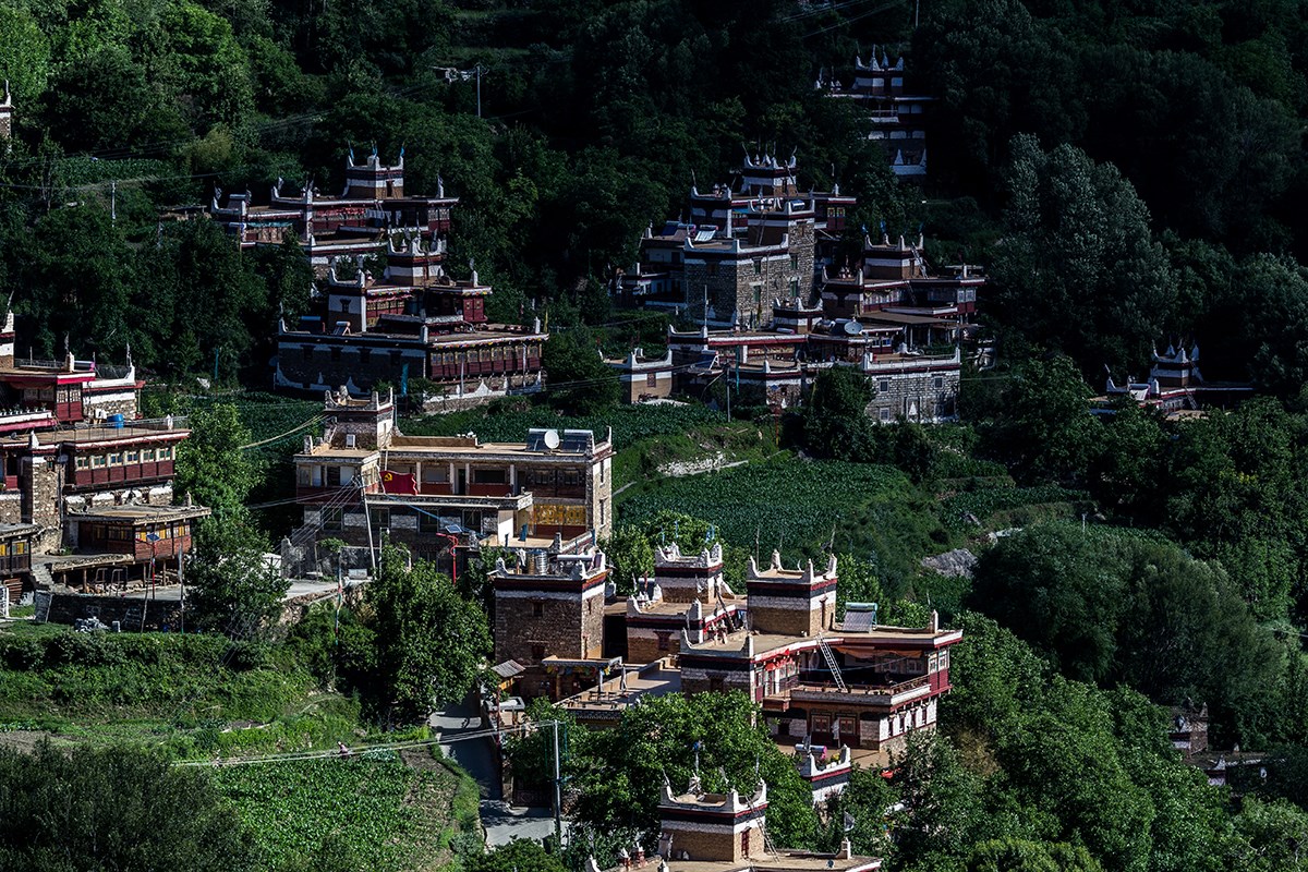 Jiaju Village in Danba | Photo par Liu Bin