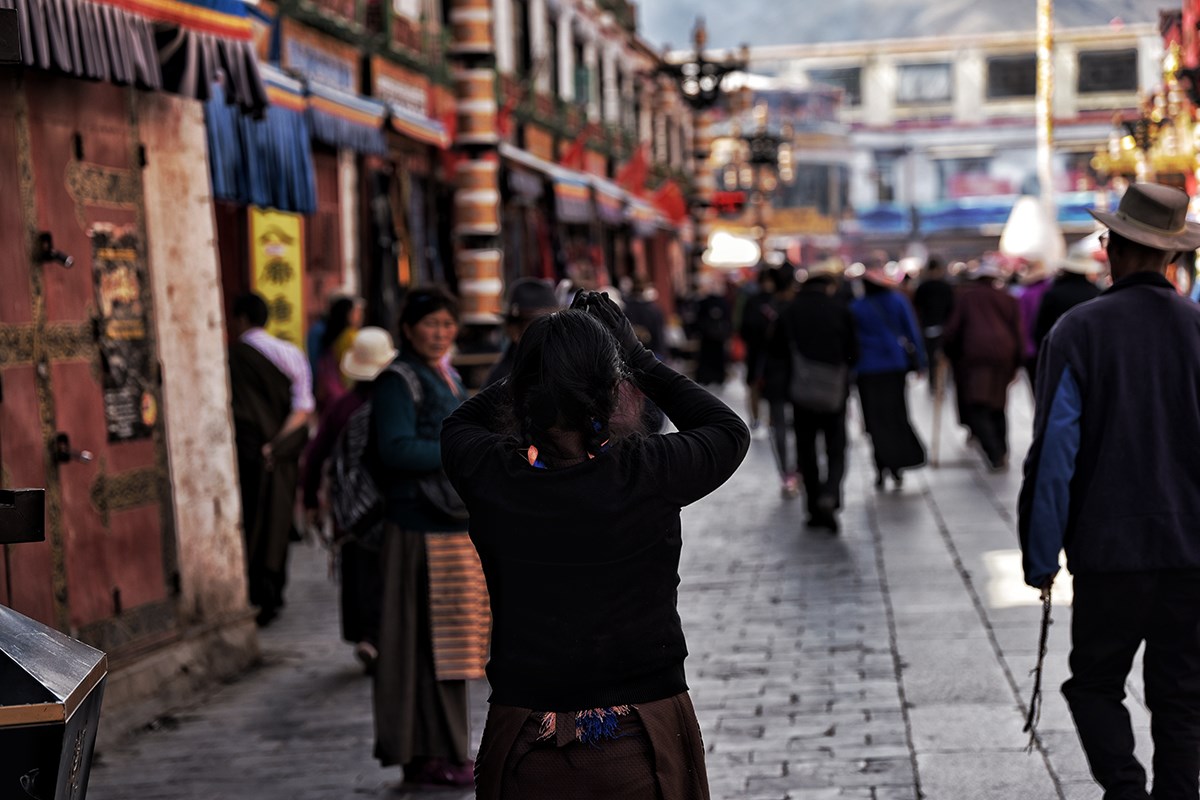Barkhor Street | Photo par Liu Bin