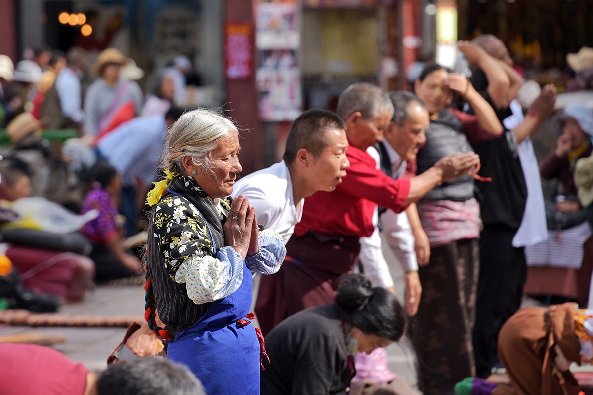 Barkhor Street | Photo par Liu Bin