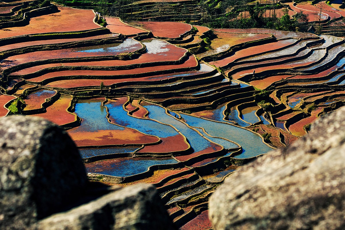 Yuanyang Terrace | Photo par Min Zhao