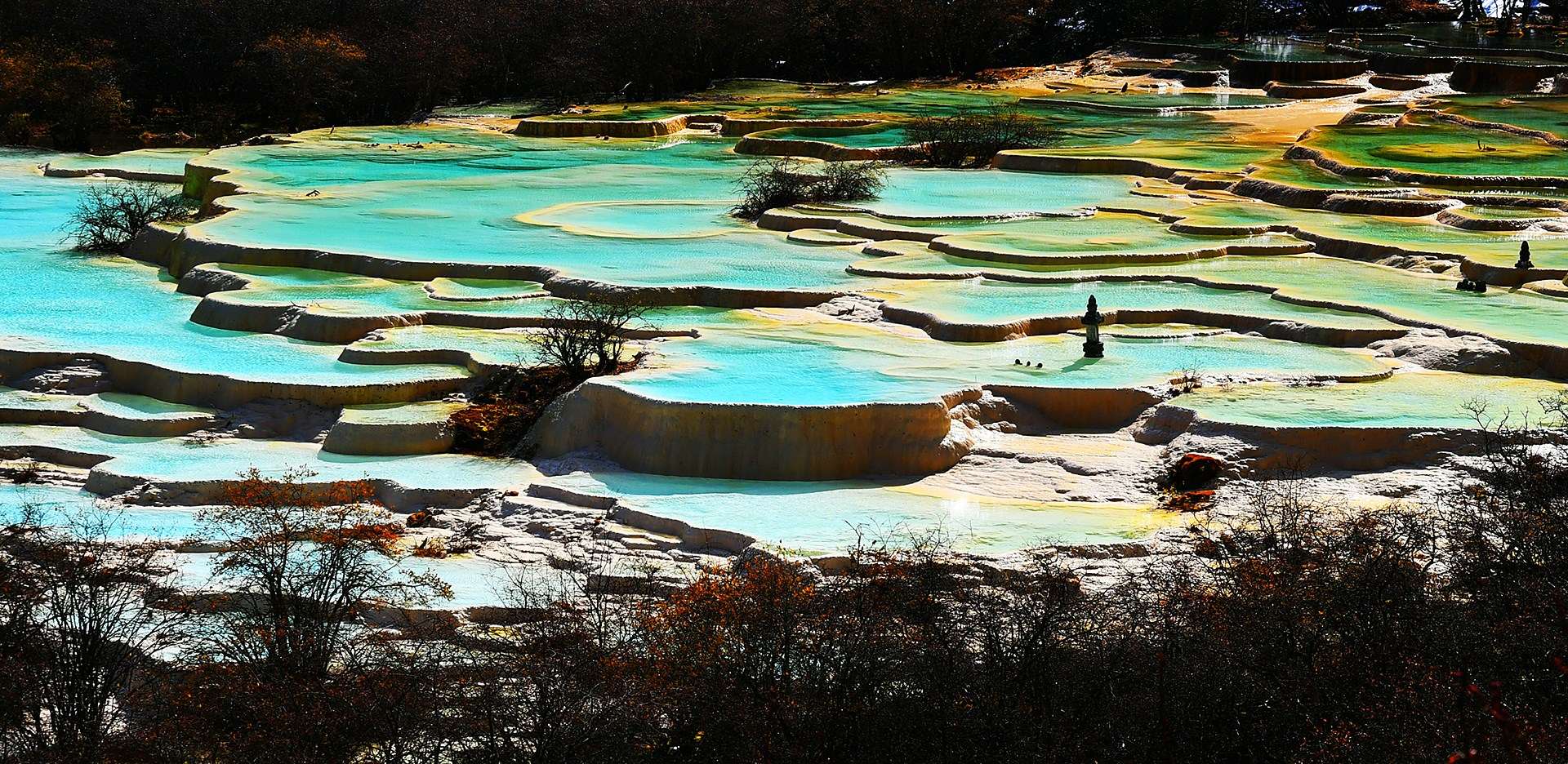 Voyage à Jiuzhaigou et à Huanglong