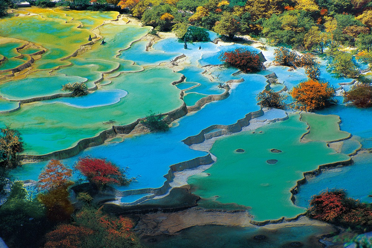 Huanglong National Park | Photo par Jiang Yuewu
