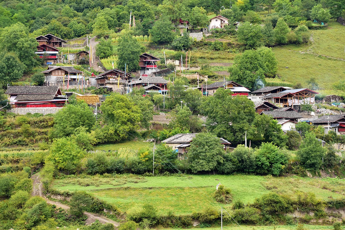 Tibetan Village | Photo par Liu Bin