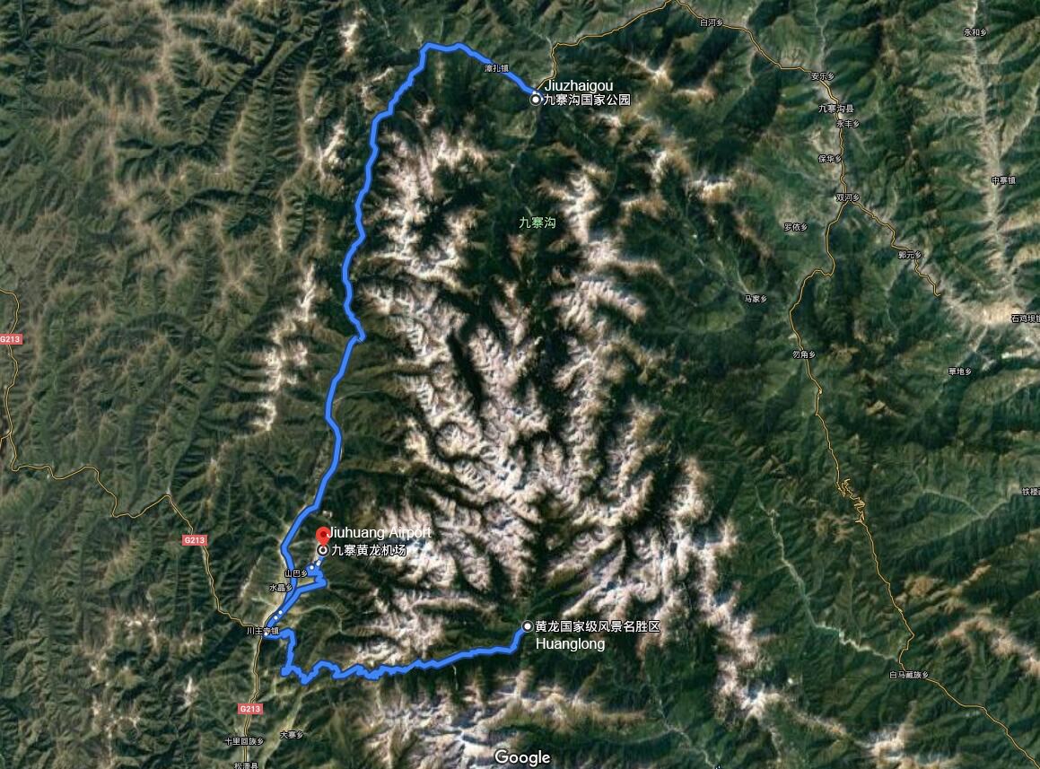 Voyage à Jiuzhaigou et à Huanglong