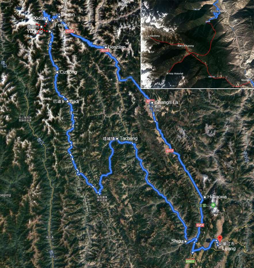 Trekking au Mont Meili Xueshan au Nord du Yunnan