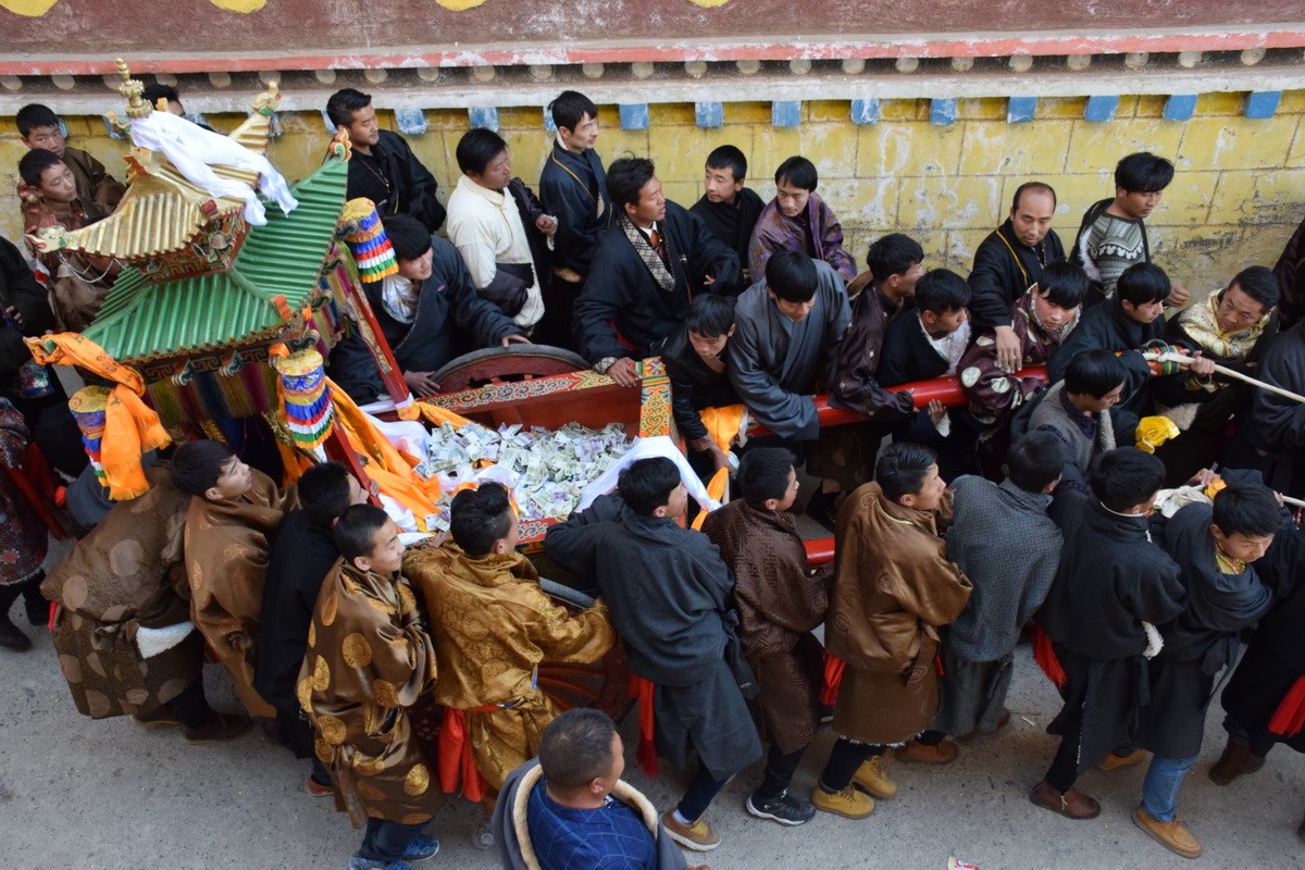 Fête Monlam du Monastère de Labrang à Xiahe