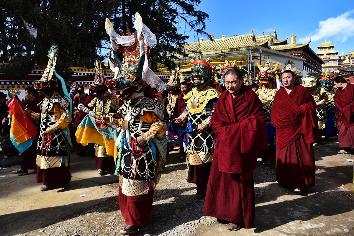 Monlam Festvial (Losar) in Aba | Photo par Liu Bin