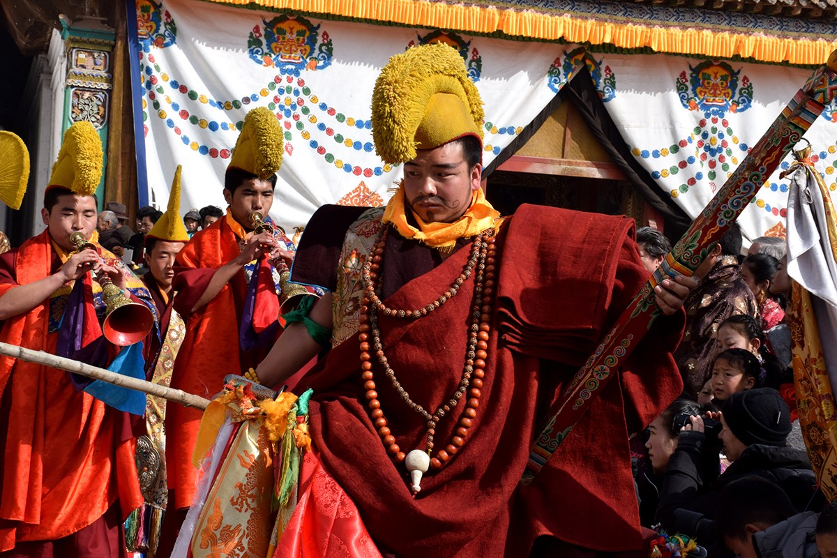 Monlam Festvial (Losar) in Tongren  | Photo par Prof. Hans Först