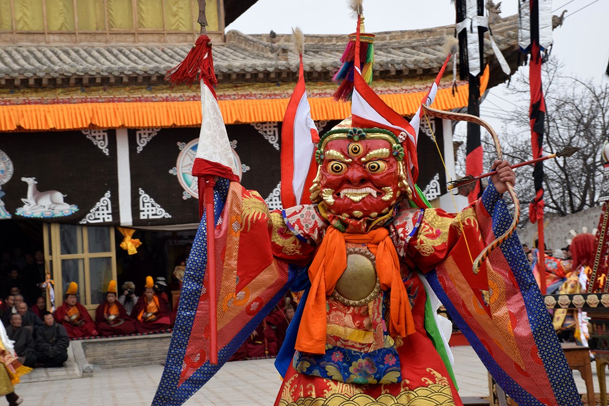 Monlam Festvial (Losar) in Tongren  | Photo par Prof. Hans Först