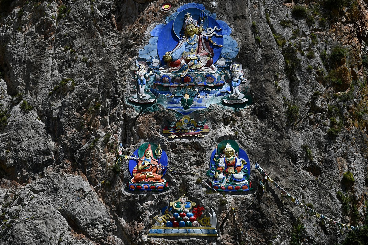 Keluodong Rock Sculpture Frescoes | Photo par Liu Bin