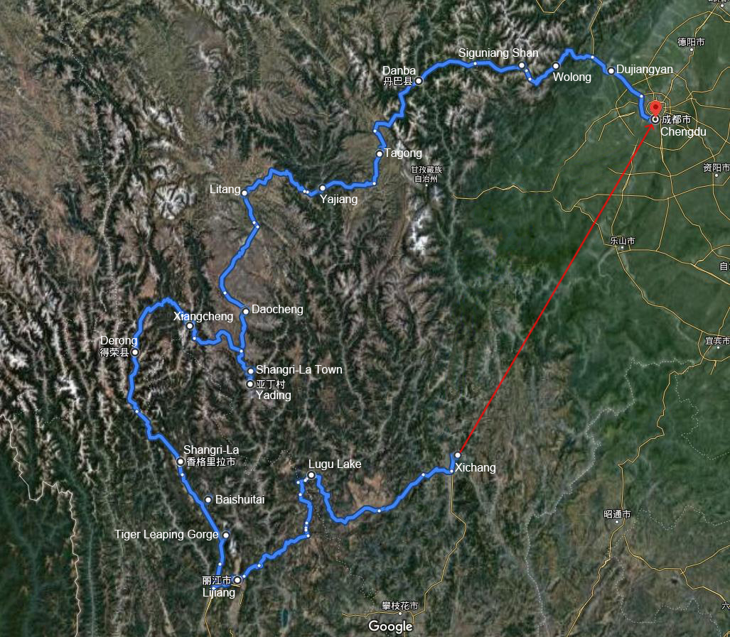 Voyage à Moto Louée à Découvrir les Mythes de Shangri-La