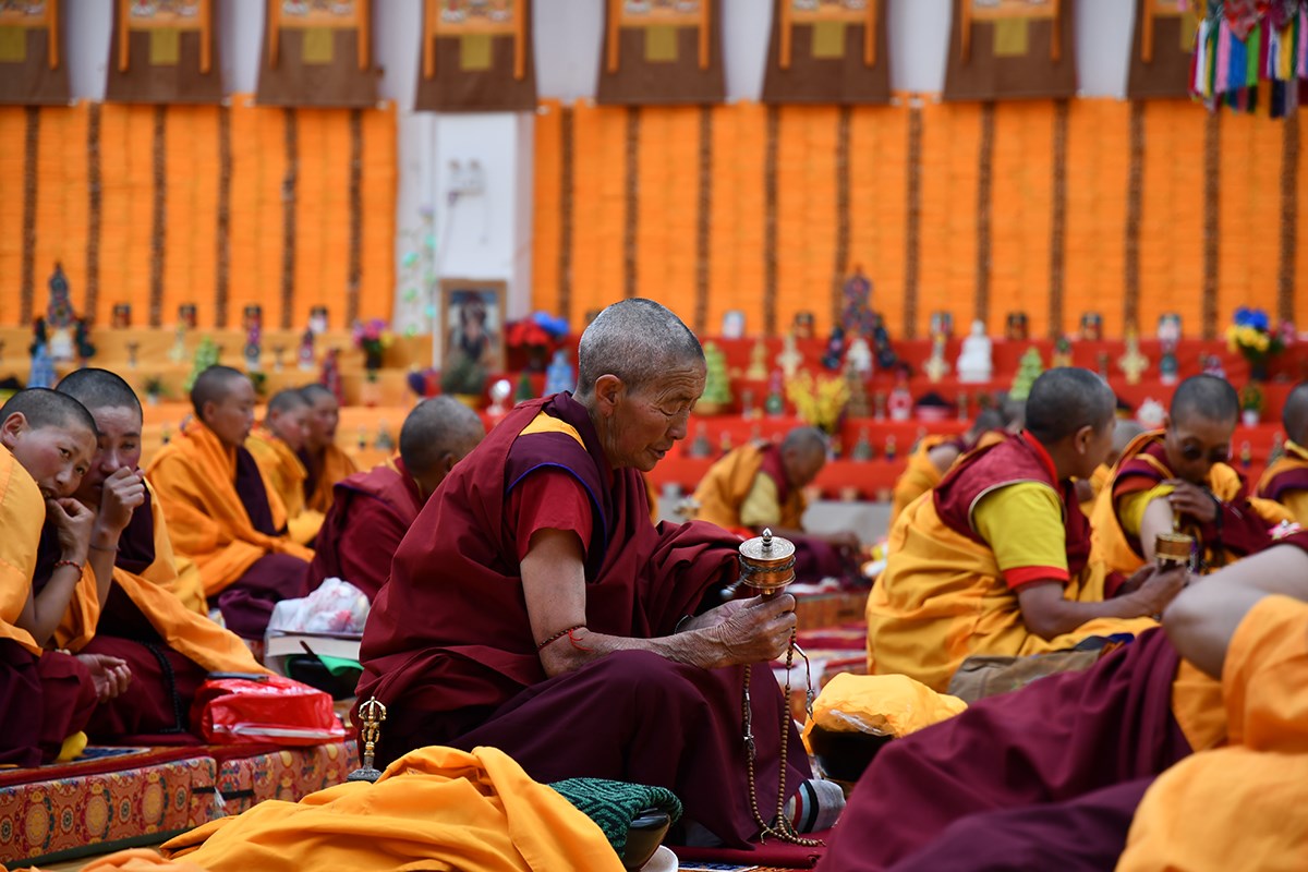 Gyergo Nunnery in Tagong | Photo par Liu Bin