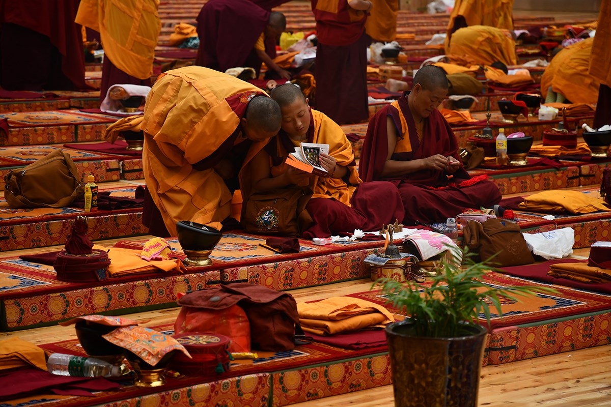 Gyergo Nunnery in Tagong | Photo par Liu Bin