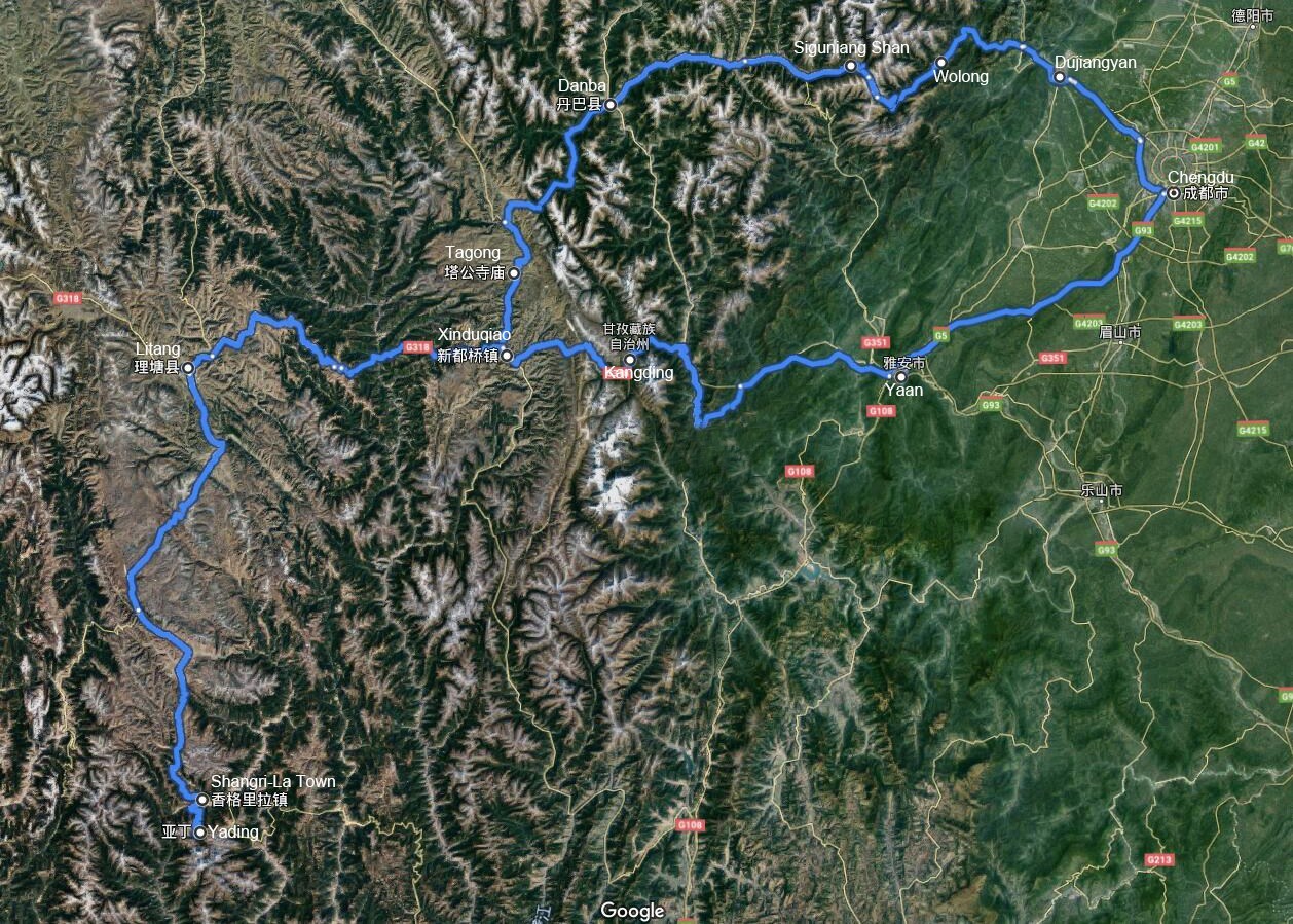 Formidable Sichuan Occidental avec Danba, Tagong et Yading