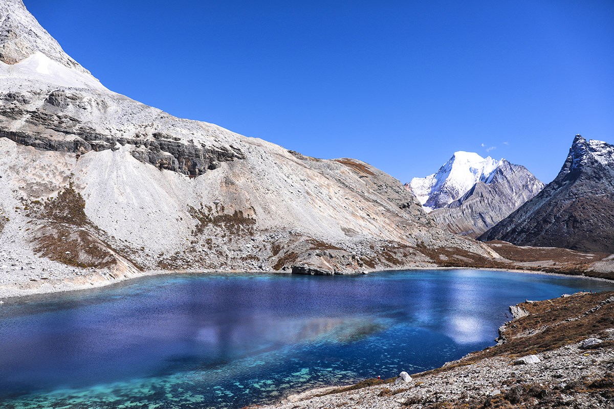 Five Color Lake in Yading | Photo par Wang Lei