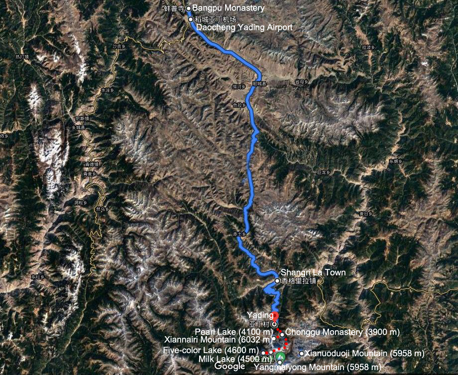 Voyage de 4 Jours à Daocheng Yading